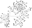 Page E Diagram and Parts List for 316E610E000 1996 MTD Snow Blower