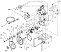Page B Diagram and Parts List for 316E640F057 1996 MTD Snow Blower