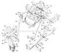 Page E Diagram and Parts List for 316E640F057 1996 MTD Snow Blower