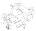 Page E Diagram and Parts List for 316E611D752 1652656 -1996 MTD Snow Blower