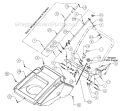 Page B Diagram and Parts List for 317E152-002 1997 MTD Snow Blower