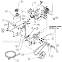 Page C Diagram and Parts List for 317E152-002 1997 MTD Snow Blower