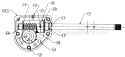 Page D Diagram and Parts List for 317E610E054 1997 MTD Snow Blower
