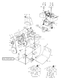 Page C Diagram and Parts List for 317E980I000 1997 MTD Snow Blower
