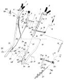 Part Location Diagram of 5507 MTD CLUTCH GRIP ASM