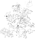 Page B Diagram and Parts List for 318-225-000 1988 MTD Snow Blower
