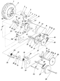 Page C Diagram and Parts List for 318-225-000 1988 MTD Snow Blower