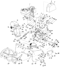 Page B Diagram and Parts List for 319-225-000 1989 MTD Snow Blower