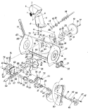 Page C Diagram and Parts List for 31965-9 1989 MTD Snow Blower