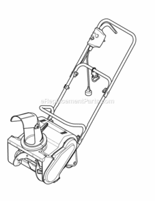 Page D Diagram and Parts List for 31A-050-706 2012 MTD Snow Blower