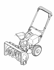 Page K Diagram and Parts List for 31A-32AD706 2012 MTD Snow Blower
