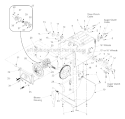 Part Location Diagram of 684-0180-0637 MTD Frame Assembly