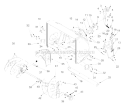 Part Location Diagram of 684-0040D-0691 MTD Housing Assembly-26In.