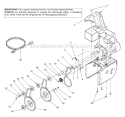 Page B Diagram and Parts List for 31AE660G145 2003 MTD Snow Blower