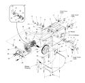 Part Location Diagram of 784-5590-0436 MTD Frame Shift Bracket