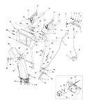 Part Location Diagram of 684-0105-0638 MTD Control Panel Assembly - 2 Style