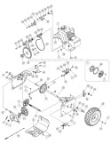 Page B Diagram and Parts List for 31AE6BHE105 2005-2 MTD Snow Blower