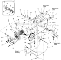 Page C Diagram and Parts List for 31AE6C0F022 1999 MTD Snow Blower