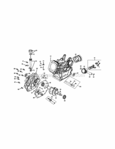 478-Su-10-Crankcase_And_Lubrication Diagram and Parts List for 31AH64EG795 2010 MTD Snow Blower