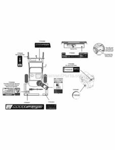 Page K Diagram and Parts List for 31AH65FH795 2012 MTD Snow Blower