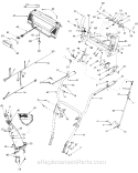 Page E Diagram and Parts List for 31AH660G118 2004 MTD Snow Blower