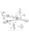 Page B Diagram and Parts List for 31AM2P5B029 2008 MTD Snow Blower