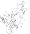 Page D Diagram and Parts List for 31AM62KE000 2008 MTD Snow Blower