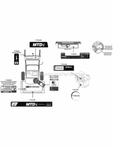 Page K Diagram and Parts List for 31AM63FF706 2012 MTD Snow Blower