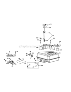 Page D Diagram and Parts List for 31AM63KE704 2012 MTD Snow Blower