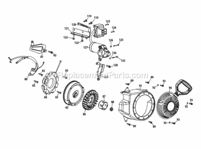Page F Diagram and Parts List for 31AM63KE704 2012 MTD Snow Blower