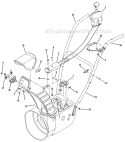 Page D Diagram and Parts List for 31AM63LF098 2008 MTD Snow Blower