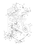 Page B Diagram and Parts List for 31AO791G401 2005 MTD Lawn Tractor