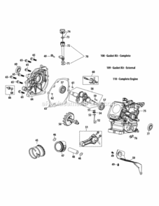 Page B Diagram and Parts List for 31AS2S1E704 2013 MTD Snow Blower
