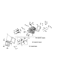 Page C Diagram and Parts List for 31AS2S1E704 2013 MTD Snow Blower