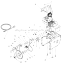 Drive And Engine Accessories Diagram and Parts List for 31AS611D129  MTD Snow Blower