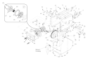 Frame Diagram and Parts List for 31AS611D129  MTD Snow Blower