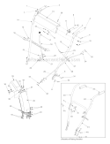 Part Location Diagram of 749-0953A-0637 MTD Upper Handle