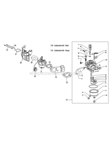Page A Diagram and Parts List for 31AS63EE706 2013 MTD Snow Blower