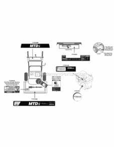 Page L Diagram and Parts List for 31AS63EE706 2013 MTD Snow Blower