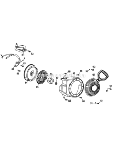 Page E Diagram and Parts List for 31AS63EE706 2013 MTD Snow Blower