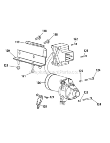 Page H Diagram and Parts List for 31AS63EE706 2013 MTD Snow Blower