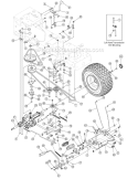 Page B Diagram and Parts List for 31AT605H000 2006 MTD Lawn Tractor