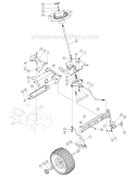 Page G Diagram and Parts List for 31AT605H000 2006 MTD Lawn Tractor