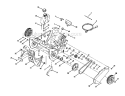 Part Location Diagram of 684-04227 MTD Auger Assembly Housing 21