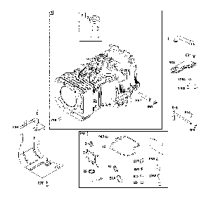 Cylinder Diagram and Parts List for 13AL78XT091  MTD Lawn Tractor