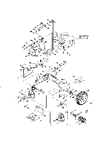 Engine/wheels Diagram and Parts List for 31AS62ED799  MTD Snow Blower