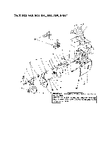 Part Location Diagram of 33329H MTD Lawn & garden equipment engine electric starter