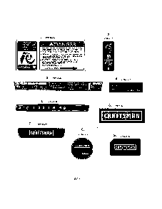 Decals Diagram and Parts List for 31S6BEE799  MTD Snow Blower