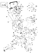 Page A Diagram and Parts List for 364-013 1987 MTD Lawn Mower
