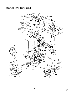 Lawn tractor Diagram and Parts List for SKU3104600  MTD Lawn Tractor